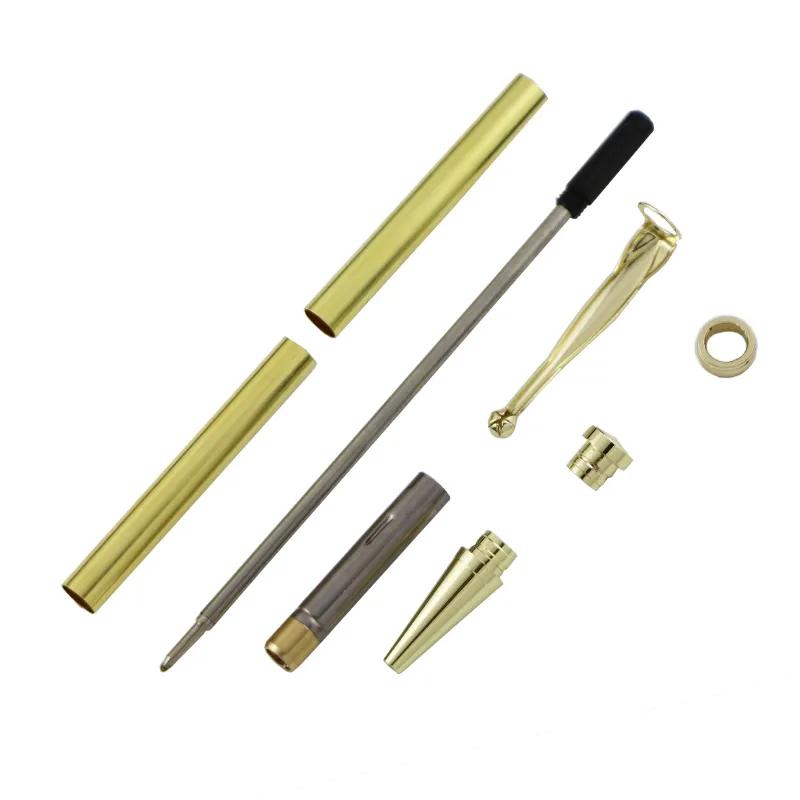 Wholesale Multi Finished 7mm Slimline Wookturning Ballpoint Pen Kit In  Gold, Silver, Gunmetal, And Rosegold Perfect For DIY Handmade Woodworking  Projects And Self Assembly Ballpoint Pen Making Projects From Giftstore888,  $0.86